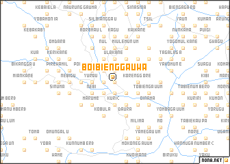 map of Boibienggauwa