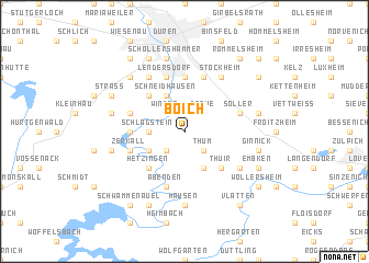 map of Boich