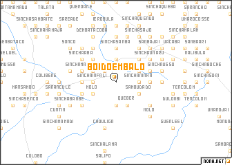 map of Boido Embalô