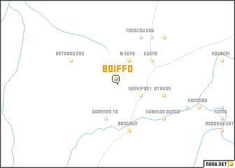 map of Boiffo