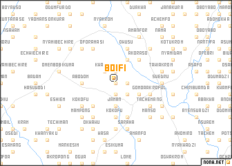 map of Boifi