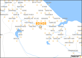 map of Bồi Hoa