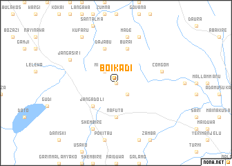 map of Boikadi