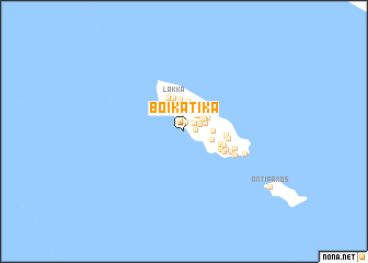 map of Boïkátika