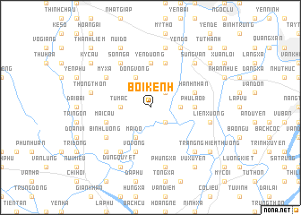 map of Bối Kênh