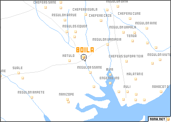 map of Boila