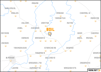 map of Boil