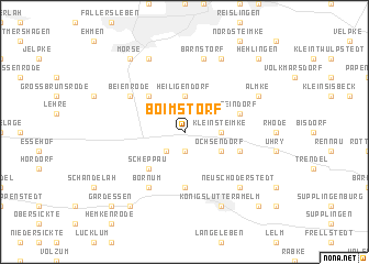 map of Boimstorf