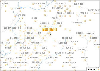 map of Boingai