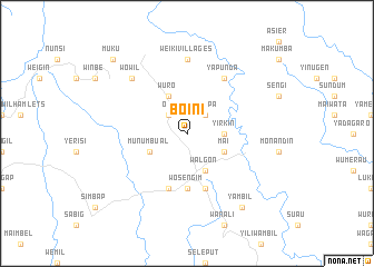 map of Boini