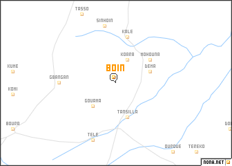 map of Boin