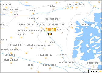 map of Boion