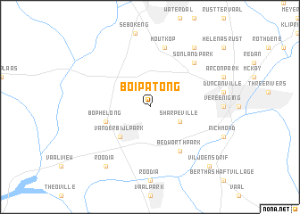 map of Boipatong