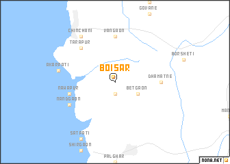 map of Boisar