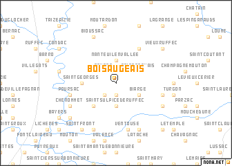 map of Bois Augeais