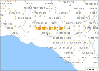 map of Bois Chadeque