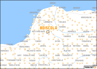 map of Bois Cola