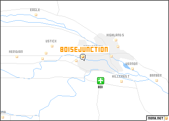 map of Boise Junction
