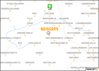 map of Bois Gars