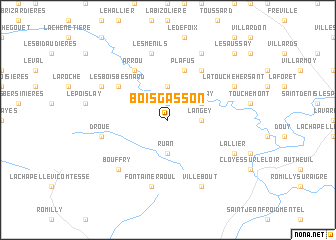 map of Boisgasson