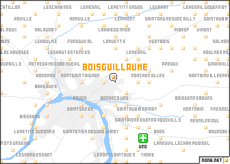 map of Bois-Guillaume