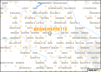 map of Boisheimer Nette