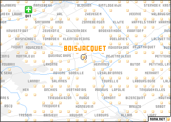 map of Bois Jacquet