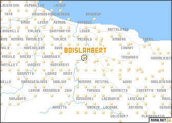 map of Bois Lambert