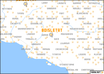 map of Bois lʼÉtat