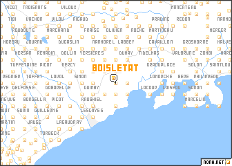 map of Bois lʼÉtat
