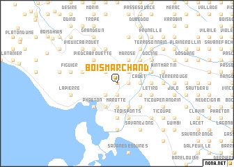 map of Bois Marchand