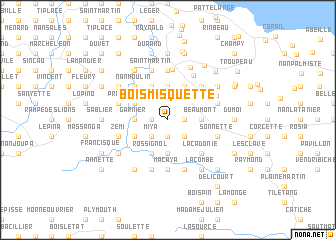 map of Bois Misquette