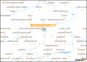 map of Bois Morin Petit