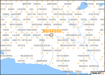 map of Boisrond