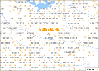 map of Bois Sèche