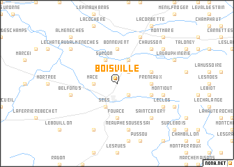 map of Boisville