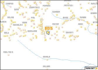 map of Bois