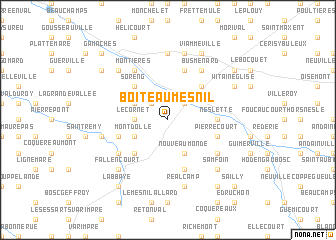 map of Boiteaumesnil