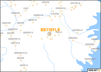 map of Boitiéfla