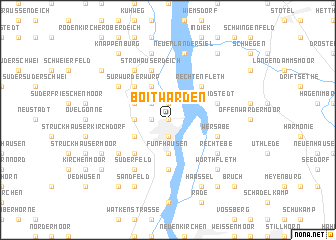 map of Boitwarden