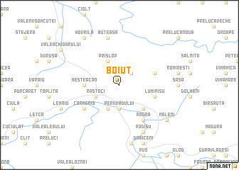 map of Boiuţ