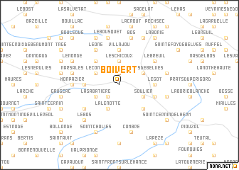 map of Boivert