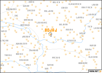 map of Bojaj