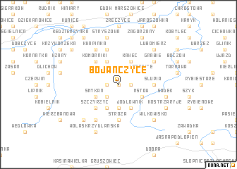 map of Bojańczyce