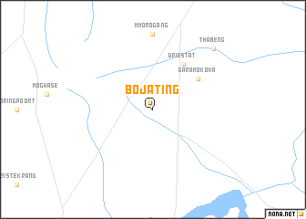 map of Bojating