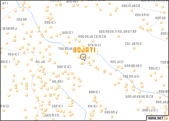 map of Bojati