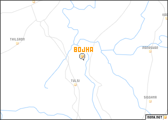 map of Bojha