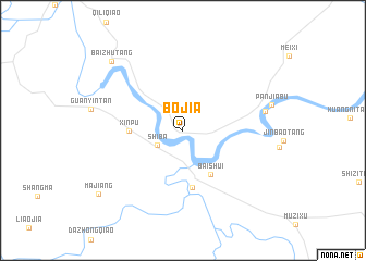 map of Bojia