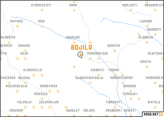 map of Bojila