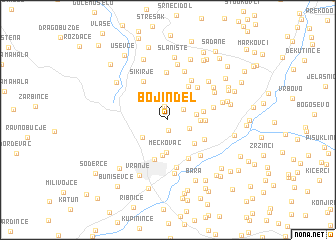 map of Bojin Del